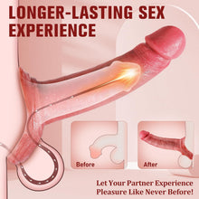 Laden Sie das Bild in den Galerie-Viewer, Reusable Penis Sleeve Cock Ring Extender