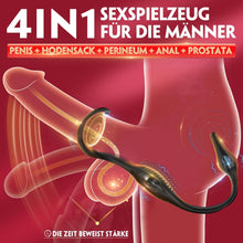 Laden Sie das Bild in den Galerie-Viewer, Sex Spielzeug für die Paare 7 Vibrationsmodi Cockring Massagegerät Sex Toy