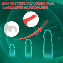 Laden Sie das Bild in den Galerie-Viewer, 360° umwickeltes Elektrischer Masturbator Groß Penistrainer Vibrator Sex Spielzeug für Männer, HeizfunktionPenisvibrator 9 Vibrations für Training längere Ausdauer, Eichel Stimulator Sexspielzeug solo