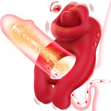 Laden Sie das Bild in den Galerie-Viewer, Penisring Vibrator, Sexspielzeug für die Paare Extrem Penis Vibrator 10 G-Punkt Vibrationsmodi and 10 Zungenlecken Klitoris Stimulator Cock Ring Sex Spielzeug für die Männer Frauen