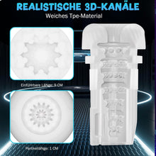 Laden Sie das Bild in den Galerie-Viewer, Elektrischer Masturbator Cup, Masturbieren für Männer mit 3 Saugmodi 7 Modi Teleskopfunktion, Sex Spielzeug für die Männer, Masturbieren für Männer, Taschenmuschi Penis Masturbatoren