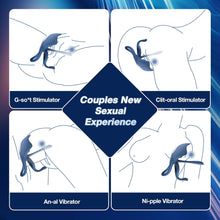 Laden Sie das Bild in den Galerie-Viewer, Penisring Vibrator mit App, Sex spielzeug für Paare extrem sex, Penisringe Erotik Sex Spielzeug für die Männer, Cockring für Klitoris Penis, Erotisches Pleasure Ring mit 5 Vibrationsmodi Sex Toys