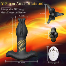 Laden Sie das Bild in den Galerie-Viewer, Analvibratoren für Männ Prostata Stimulation Männer Analplug für männer Vibrator Buttplug Sex Spielzeug Mit Tension Shock Funktion Sex Spielzeug für die Manner Anal Vibrator Anal dildo