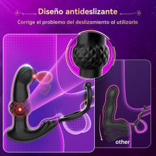 Laden Sie das Bild in den Galerie-Viewer, Upgraded Analvibratoren für Mann Prostata Stimulation Männer mit Dual Penisring, Diamantartiger Analplug für Männer Vibratorensets Sex Spielzeug, 30°Aufwärtsdesign Anal Vibrator mit 7 Modi &amp; RC
