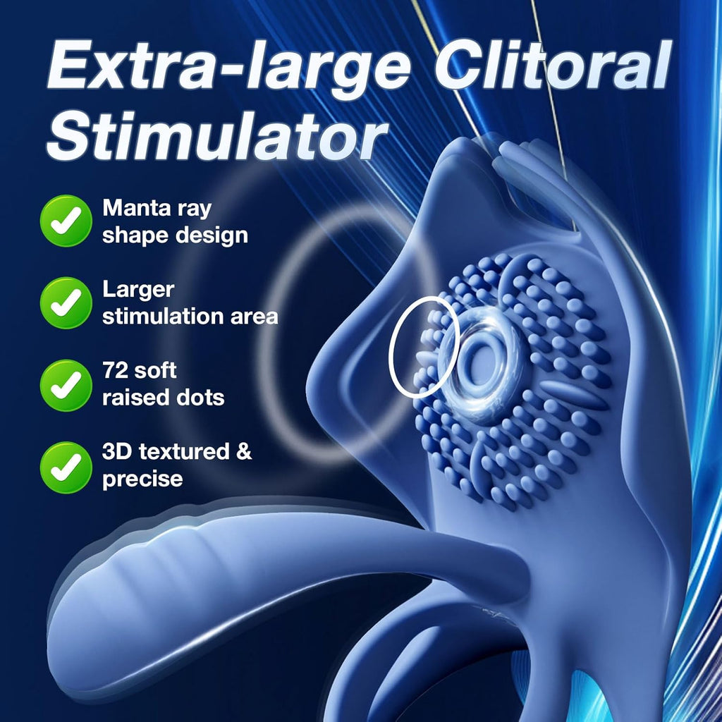 Penisring Vibrator mit App, Sex spielzeug für Paare extrem sex, Penisringe Erotik Sex Spielzeug für die Männer, Cockring für Klitoris Penis, Erotisches Pleasure Ring mit 5 Vibrationsmodi Sex Toys