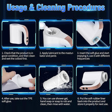 Laden Sie das Bild in den Galerie-Viewer, lektrischer Masturbator Cup Handfrei 5 Teleskop Rotationsmodi offenes Masturbieren für Männer wasserdicht Masturbatoren Taschenmuschi,Stroker Training Automatischer Elektrischer Masturbator