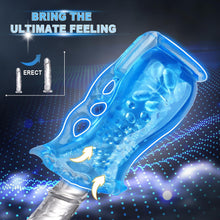 Laden Sie das Bild in den Galerie-Viewer, Masturbator Sexspielzeug für Männer, Taschenmuschi-Stroker mit realistischer Vagina-Struktur, Blowjob-Grip-Masturbationshülle, Sexspielzeug für Erwachsene mit offenem Penis-Trainingsgerät für Männer