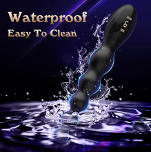 Laden Sie das Bild in den Galerie-Viewer, Vibrierender Buttplug - Sexspielzeug für Männer Prostata-Massagegerät Analspielzeug, Spielzeug für Erwachsene Analplugs Vibratoren Graduiertes &amp; Display-Design mit 9 Vibrationsmodi