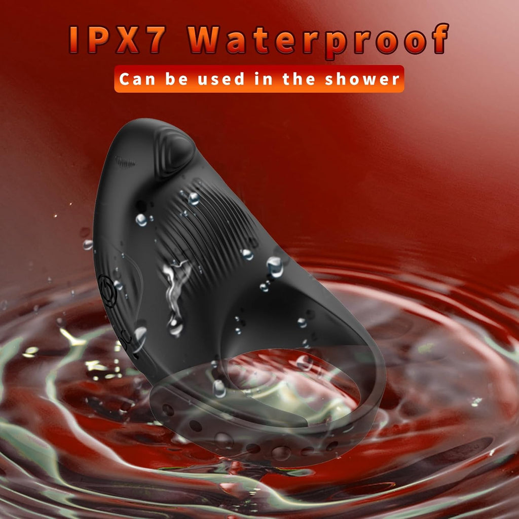 Sex Spielzeug für Paare- Penisring Vibrator Sexspielzeug für Paare Extrem Sex, Penis Ring Sex Spielzeug für die Männer Extrem,Sex Toys Cockring Penisring Erotisches Sexspielzeug mit 7 Vibration