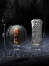 Laden Sie das Bild in den Galerie-Viewer, Auto Male Stroker Rotating Stroking Moaning Masturbator for Small Penis