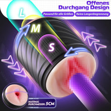 Laden Sie das Bild in den Galerie-Viewer, Masturbator Sweetdira Masturbieren für Männer, Realistisch Masturbatoren Vagina Anal Sex Spielzeug für die Männer Taschenmuschi 10 Vibrationen, Vibratorensets für Männer Sexspielzeug Solo, Sex Toy