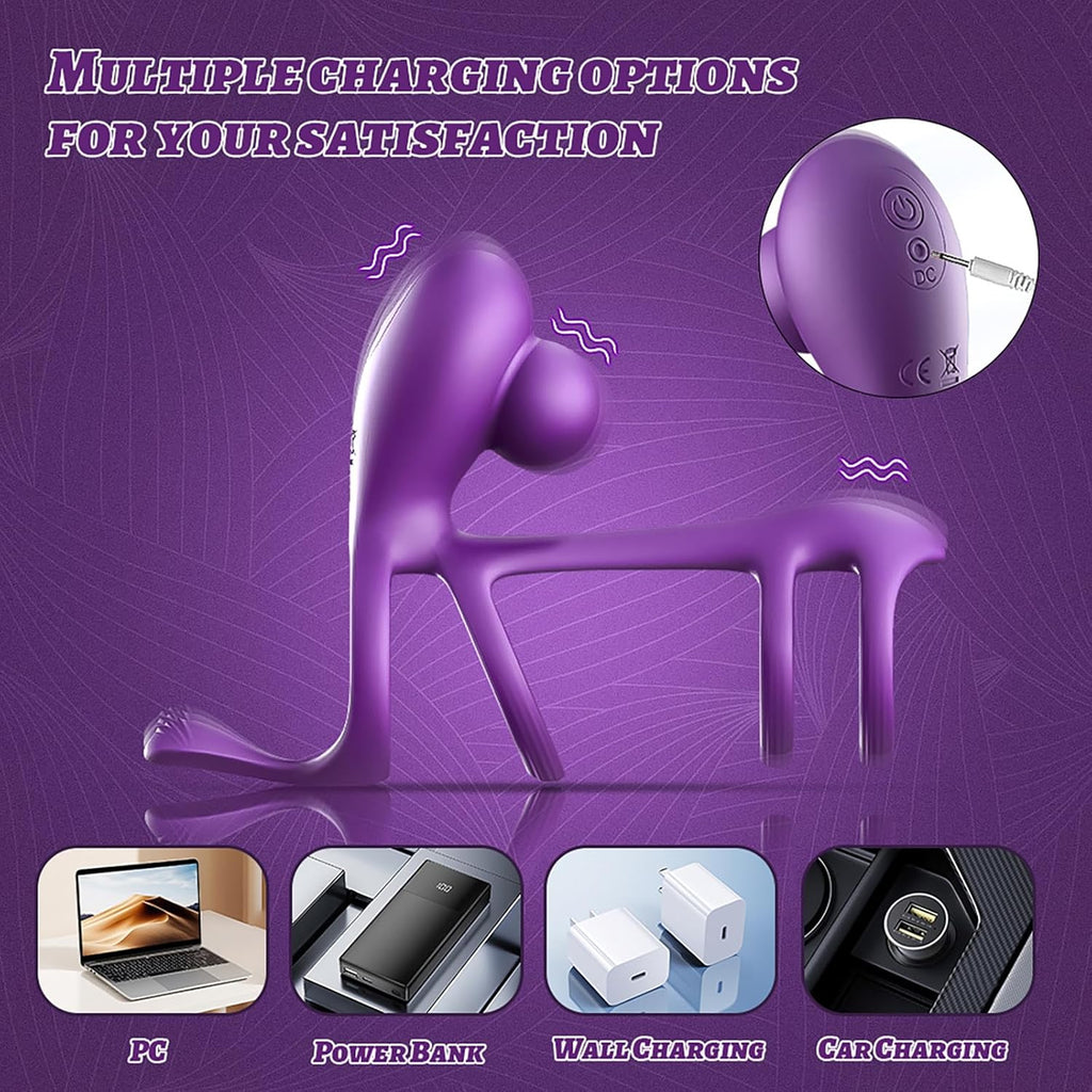 Sex Spielzeug Für Die Paare Penisring Mit Doppel Motor 10 Vibrationsmodi Cockring Für Penis Und Klitoris Stimulation Verzögerte Ejakulation Und Penis Training