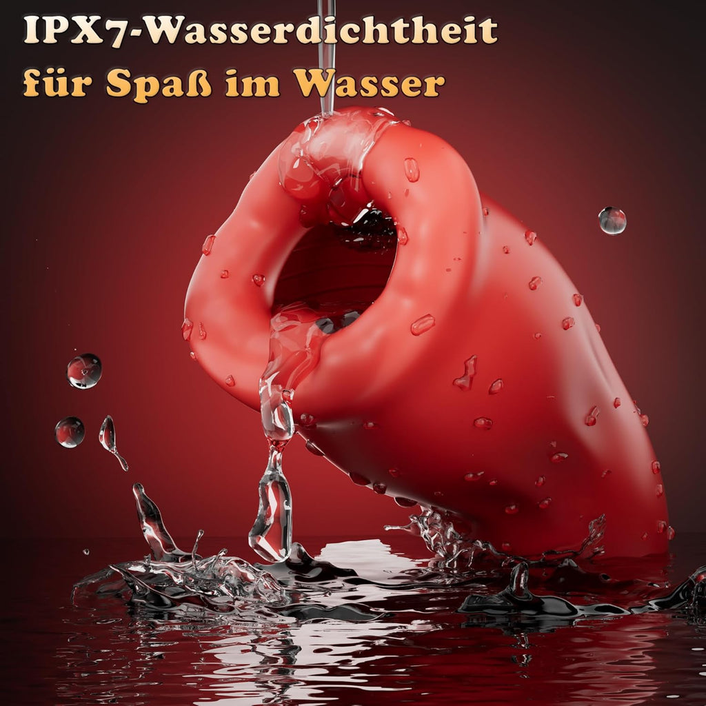 Masturbieren Sex Spielzeug für die Männer - Handfrei Masturbator Cup Mann Blowjob Taschenmuschi, APP Steuerung Silikon Sexspielzeug Elektrisch mit 9 Zungenvibrations- & 3 Saugmodi,Men Solo Vagina Toy