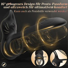 Laden Sie das Bild in den Galerie-Viewer, 3 IN 1 VIBRATOR PENISRINGE 10 VIBRATIONSMODI DUAL