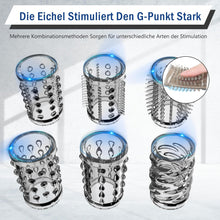 Laden Sie das Bild in den Galerie-Viewer, Penismanschetten, 6er Pack Penis Sleeve Fallinsexy Transparente Wiederverwendbare Penishülle für Penisvergrößerung Sexspielzeug für Männer, Penis Sleeve Erbessern Ausdauer &amp;Sensibilität