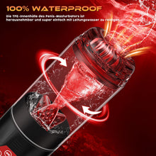Laden Sie das Bild in den Galerie-Viewer, Elektrischer Masturbator Sex Spielzeug für die Männer,Masturbieren für Männer mit 7 Modi Saugen &amp; Vibrieren &amp; Schieben &amp; Rotieren,Taschenmuschi Realistisch Stimulator 3D Realistischer Vagina,Sex Toy