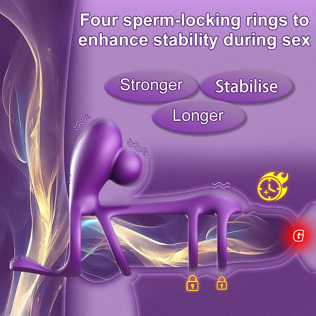 Sex Spielzeug Für Die Paare Penisring Mit Doppel Motor 10 Vibrationsmodi Cockring Für Penis Und Klitoris Stimulation Verzögerte Ejakulation Und Penis Training