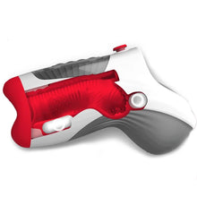 Laden Sie das Bild in den Galerie-Viewer, Vakuum Beheizter Deepthroat Control Oralsex-Masturbator mit 7 Vibrations- und 3 Saugmodi