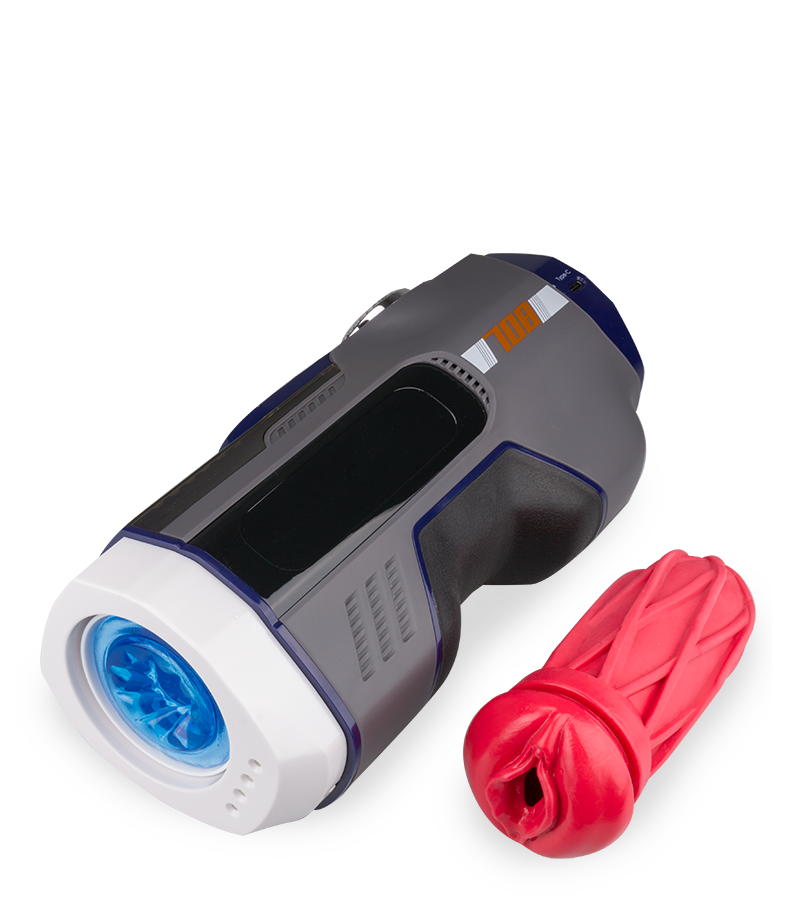 Airbag-Masturbator mit Stoßfunktion und Heizung Future Pro 3