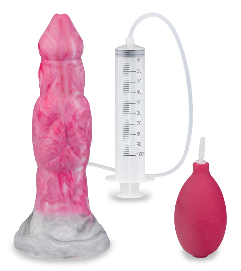 Alien-Spritzdildo mit Saugnapf Exerra