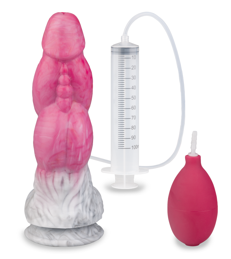 Alien-Spritzdildo mit Saugnapf Xyolte