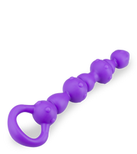 Laden Sie das Bild in den Galerie-Viewer, Anal-Perlenkette in Violett