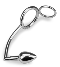 Laden Sie das Bild in den Galerie-Viewer, Analhaken mit Doppel-Penisring Captain