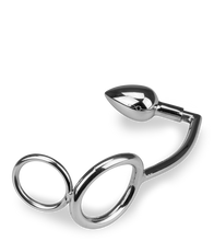Laden Sie das Bild in den Galerie-Viewer, Analhaken mit Doppel-Penisring Captain