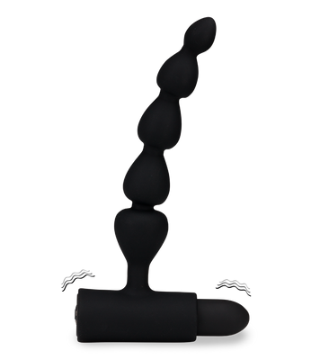 Analkette mit Vibration und 5 Kugeln Bead