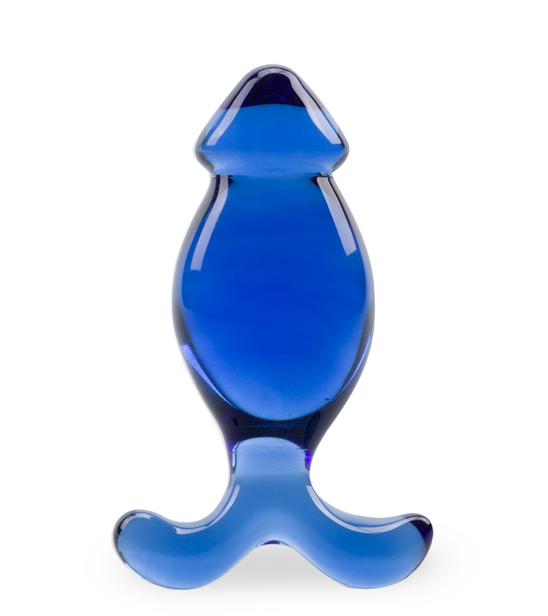 Analplug aus Glas Ocean