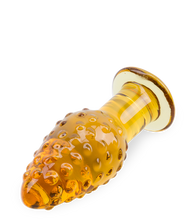 Laden Sie das Bild in den Galerie-Viewer, Analplug aus Glas Pineapple