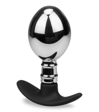 Laden Sie das Bild in den Galerie-Viewer, Analplug aus Stahl und Silikon Smash