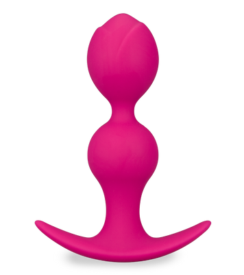 Analplug mit 2 Kugeln