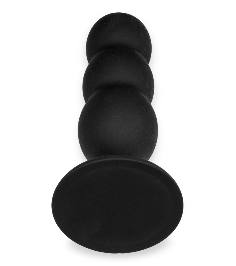 Analplug mit Kugeln und Saugfuß Ruthy