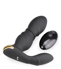 Laden Sie das Bild in den Galerie-Viewer, Analplug mit Vibration und Stoßfunktion Impala