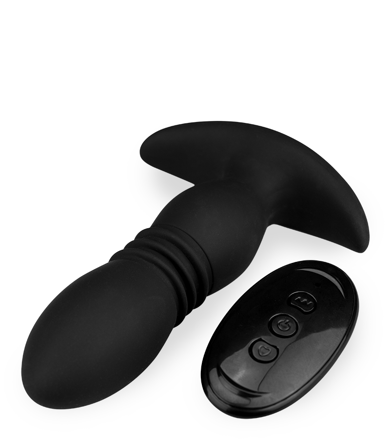 Analplug mit Vibration und Stoßfunktion Marcelo