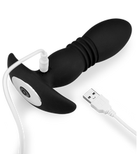 Laden Sie das Bild in den Galerie-Viewer, Analplug mit Vibration und Stoßfunktion Marcelo