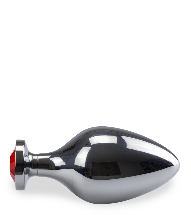 Analschmuck mit Doppel-Cockring und 3 Plugs