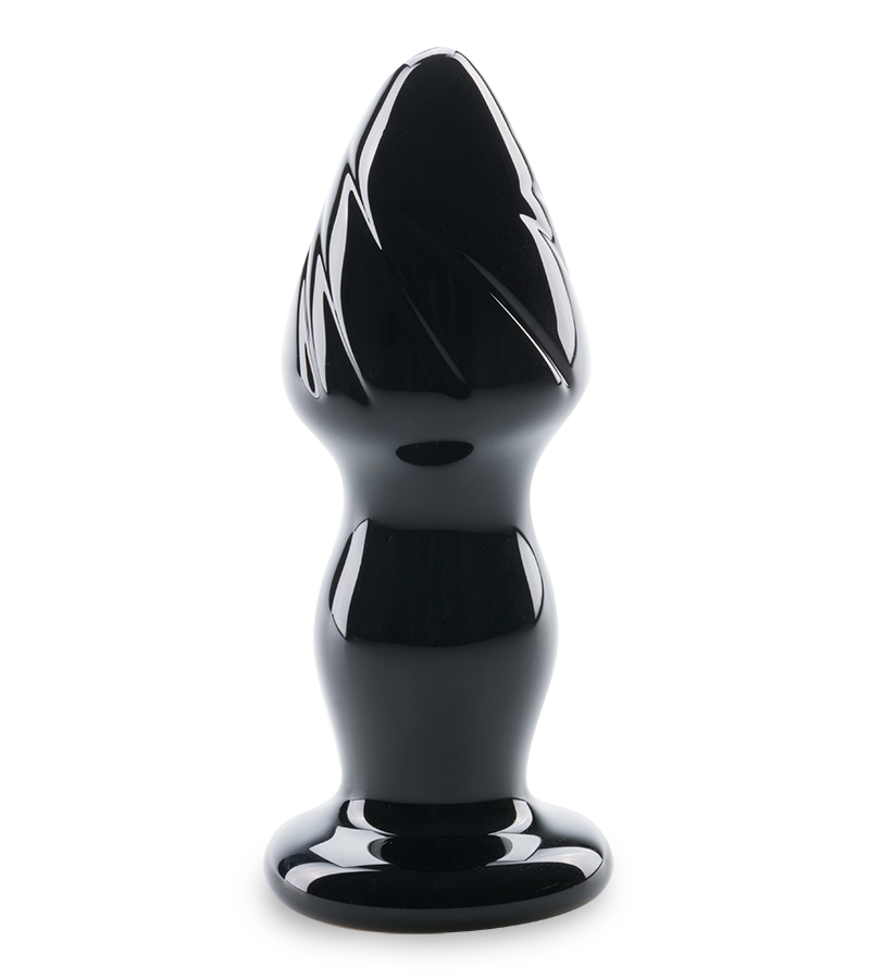 Analstecker aus Glas Dahlia