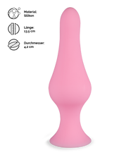 Laden Sie das Bild in den Galerie-Viewer, Analstöpsel mit Saugfuß Flame