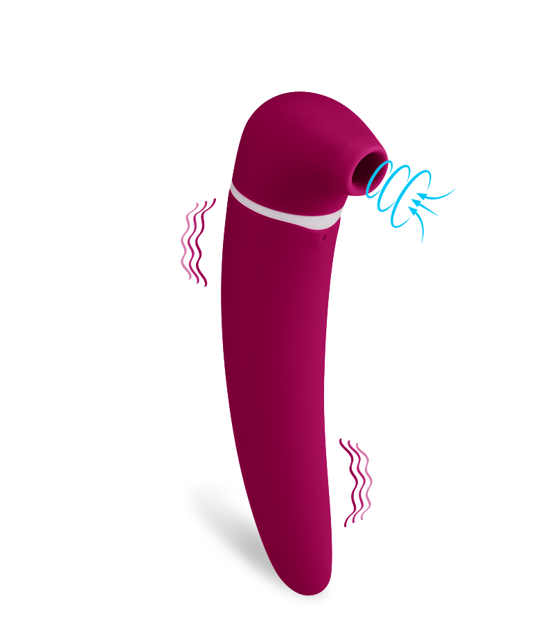 Auflegevibrator mit Sauger