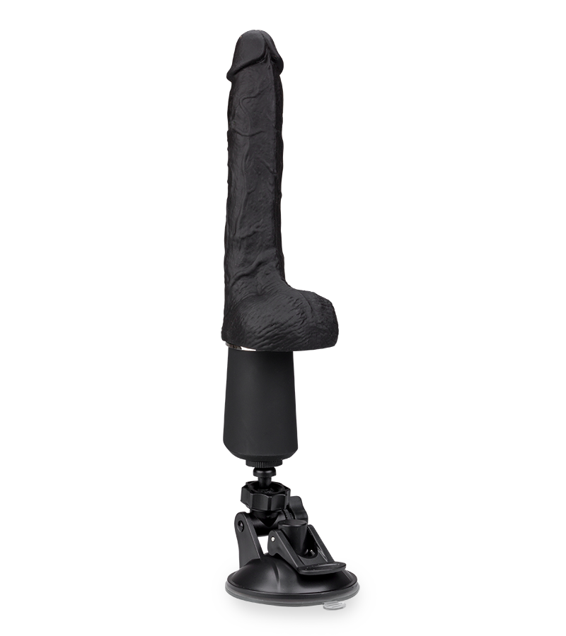 Automatischer Stoßdildo aus Silikon Russell