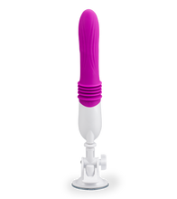Laden Sie das Bild in den Galerie-Viewer, Automatischer Stoßdildo mit Vibration und Saugfuß