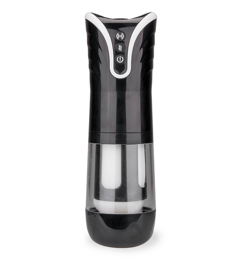 Automatischer Stoßmasturbator mit Vibration