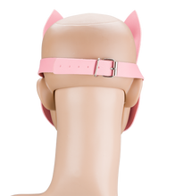 Laden Sie das Bild in den Galerie-Viewer, BDSM-Augenmaske aus Kunstleder Naughty Fox