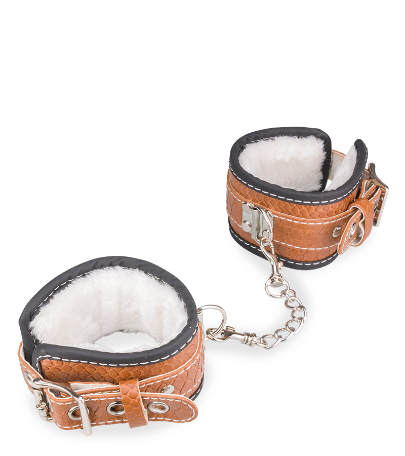 BDSM-Einsteiger-Set aus Kunstleder und Kunstfell