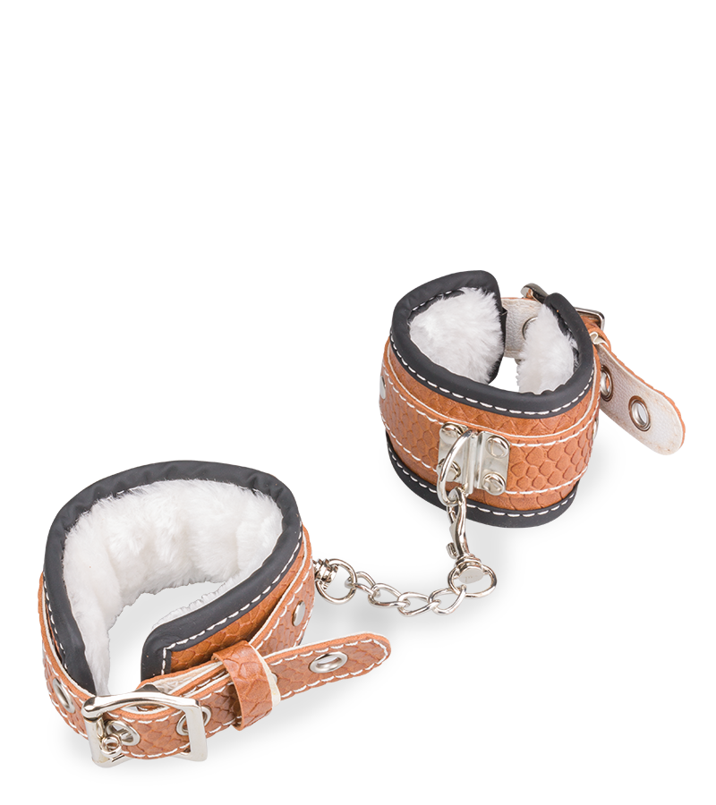 BDSM-Einsteiger-Set aus Kunstleder und Kunstfell