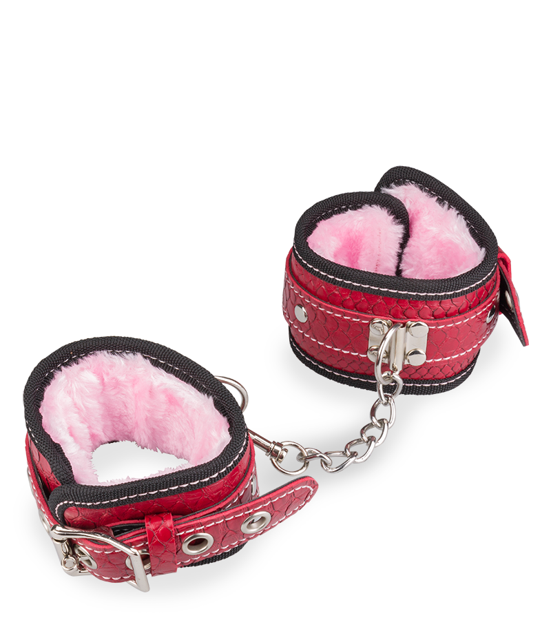 BDSM-Einsteiger-Set aus Kunstleder und Kunstfell