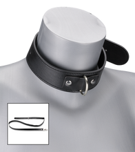 Laden Sie das Bild in den Galerie-Viewer, BDSM-Halsband und -Leine
