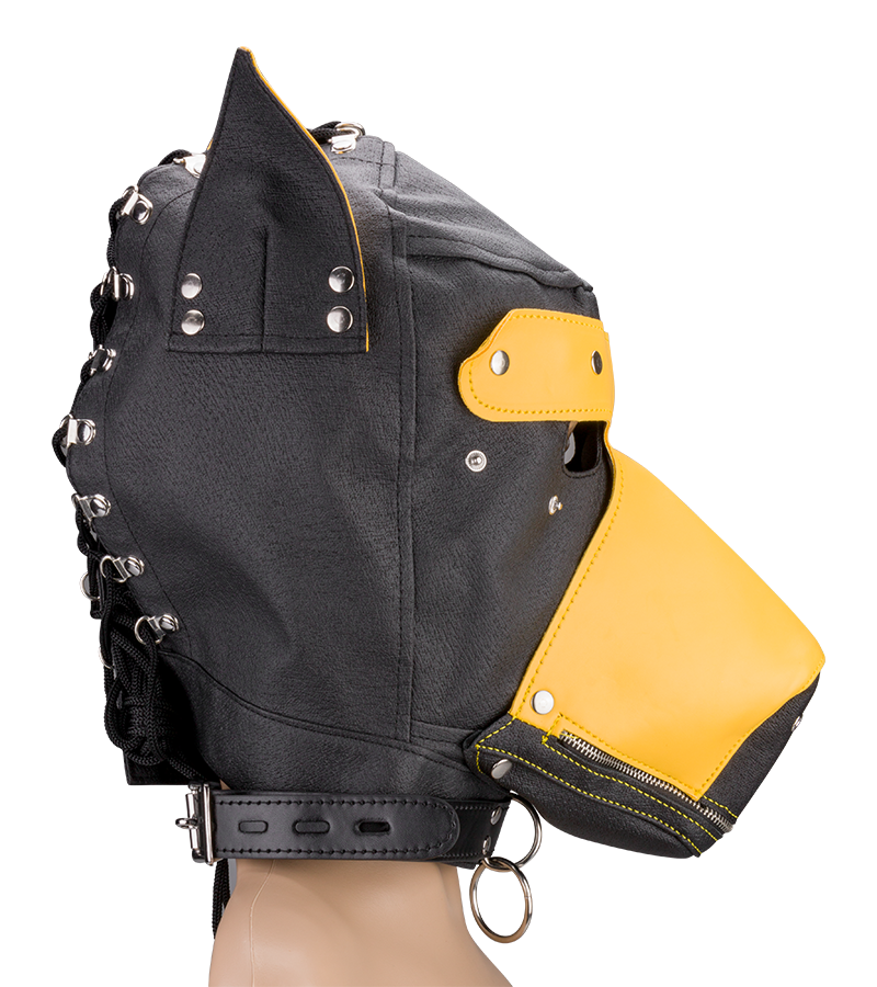 BDSM-Hundemaske Dobermann für Puppy Play